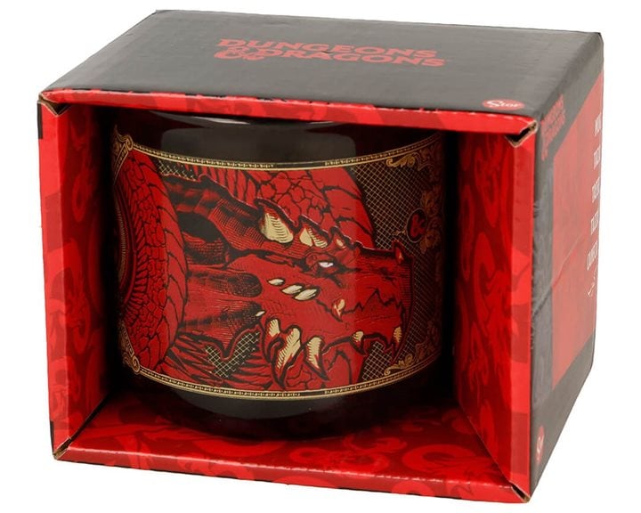 Dungeons & Dragons Breakfast Mug 14 Oz In Gift Box