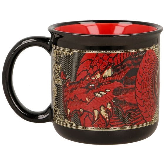Dungeons & Dragons Breakfast Mug 14 Oz In Gift Box