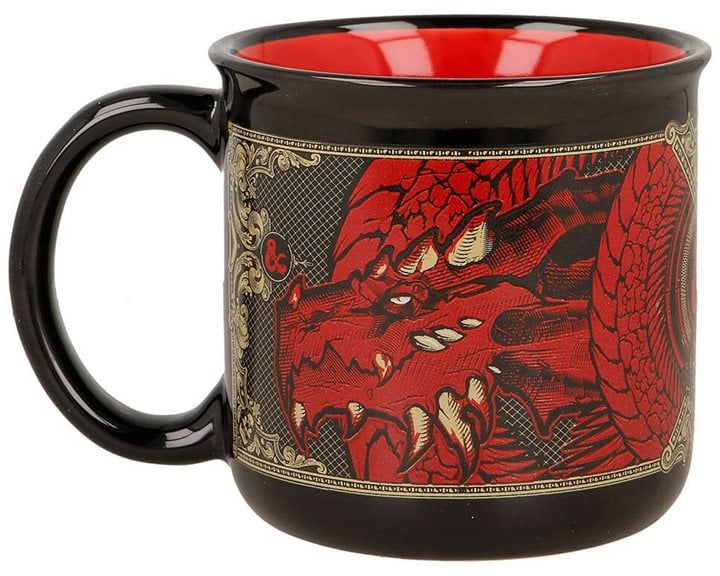 Dungeons & Dragons Breakfast Mug 14 Oz In Gift Box