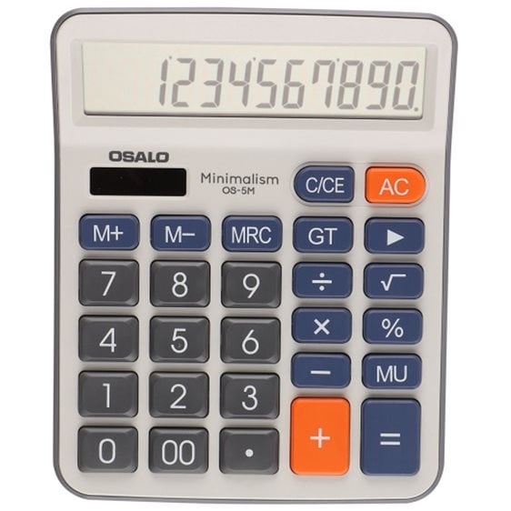 Αριθμομηχανή Osalo OS-5M 185x148x45mm 12ψηφίων