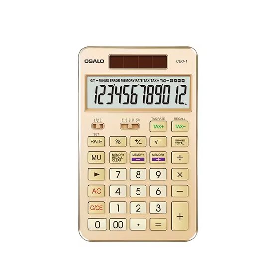 Αριθμομηχανή Osalo CEO-2 180x110x20mm 12ψηφίων