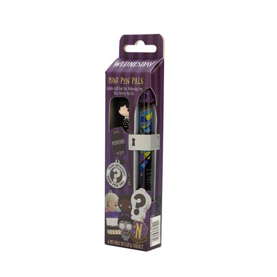 Στυλό Wednesday Με Κρεμαστή Φιγούρα - Mini Pen Pals Wd717492