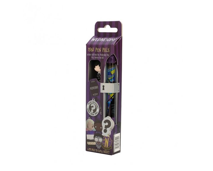 Στυλό Wednesday Με Κρεμαστή Φιγούρα - Mini Pen Pals Wd717492
