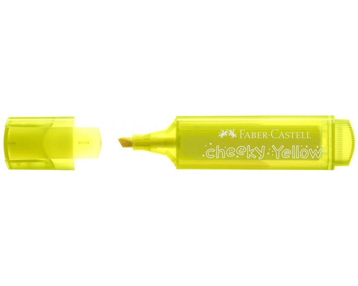 Μαρκαδόρος Υπογράμμισης Faber-Castell Cheeky Yellow 154614