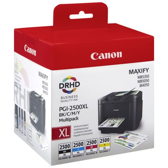 Μελάνι Canon PGI-2500XL MAXIFY BK/C/M/Y Multipack CAN31404