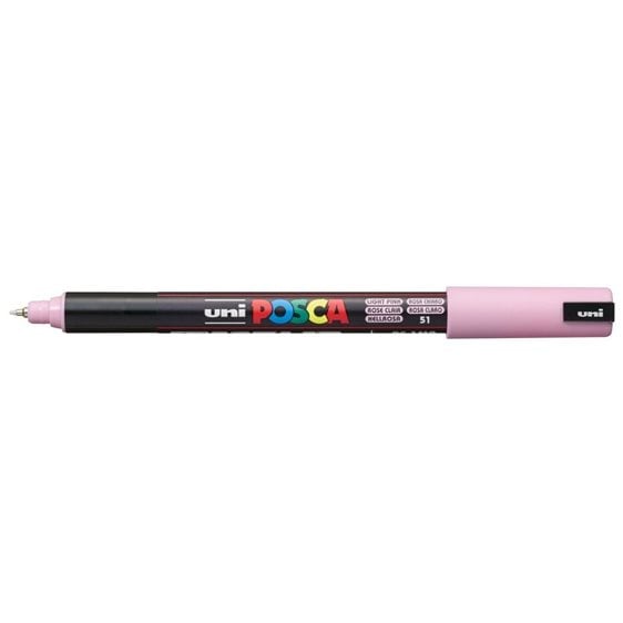 Μαρκαδόρος Uni Posca PC-1MR Μεταλλικό Ροζ Light Pink