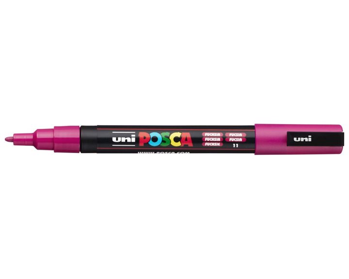 Mαρκαδόρος Uni Posca PC-3M Φούξια