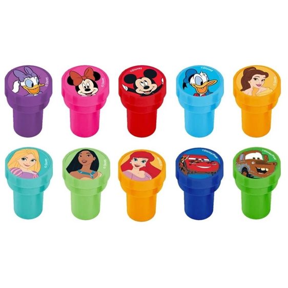 Σφραγίδα Στρογγλή  Mickie, Cars, Minnie, Princess 1 τμχ 000563626