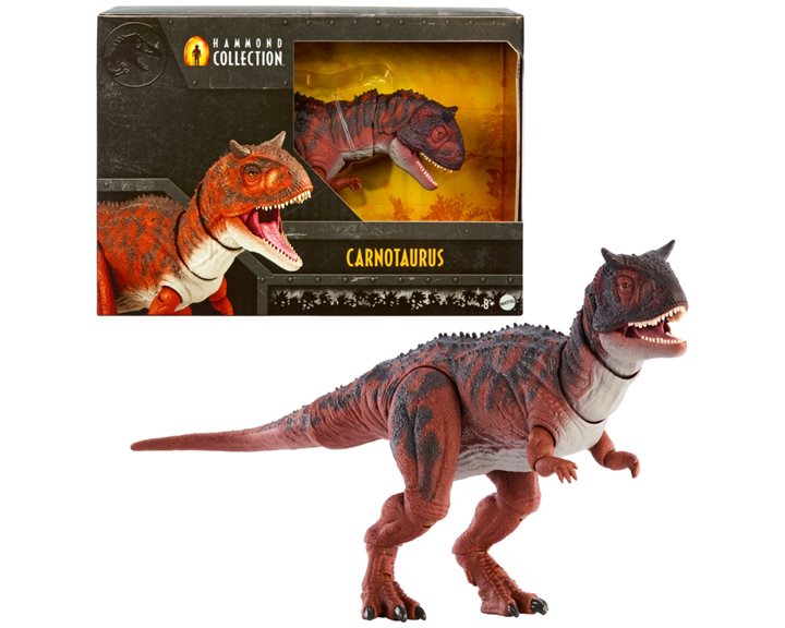 Mattel Jurassic World Hammond Collection Καρνόταυρος HTK44