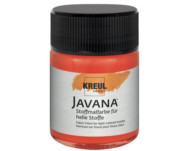 Kreul 50ml Javana Ανοιχτόχρωμο Ύφασμα Red