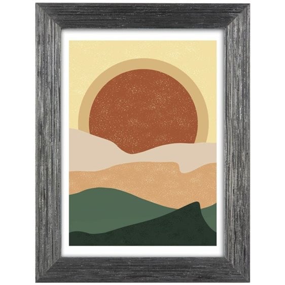 Κορνίζα MDF 13χ18 cm Black Zoe