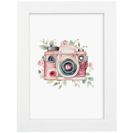 Κορνίζα MDF 13χ18 cm White Zoe
