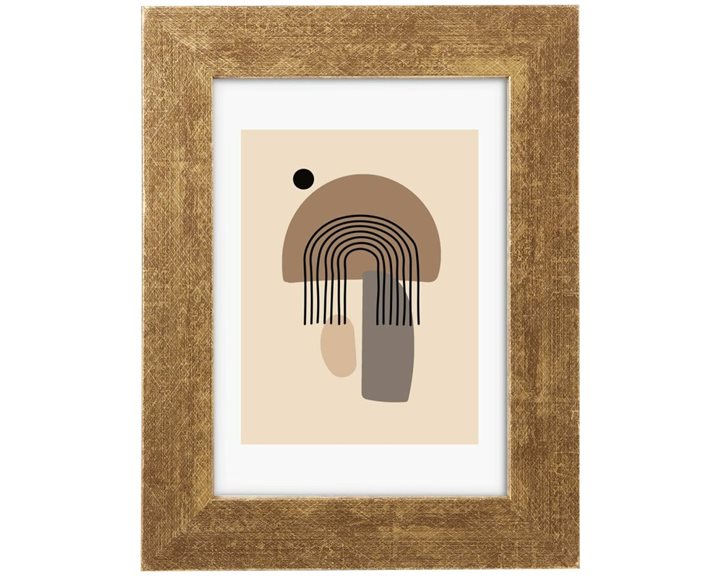 Κορνίζα MDF 13χ18 cm Gold Ian