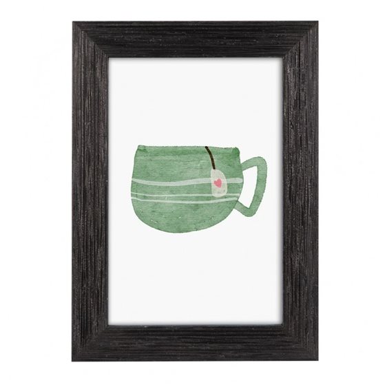 Κορνίζα MDF 10χ15 cm Black Zoe