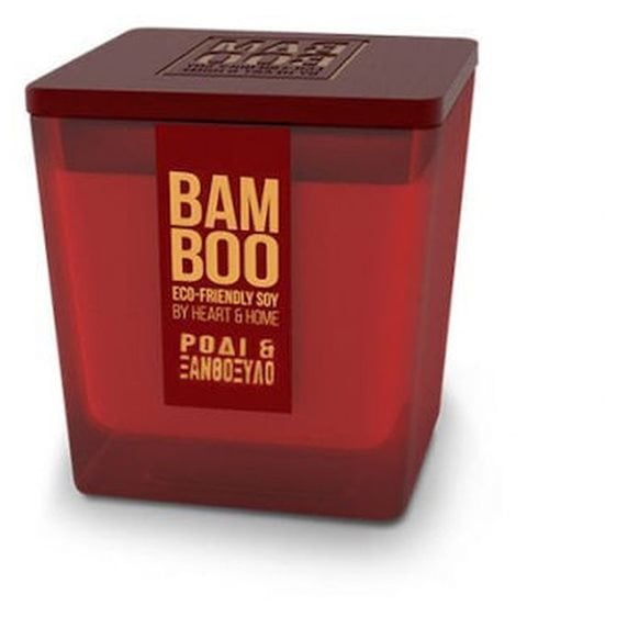 Κερί Bamboo Heart & Home Ρόδι και Ξανθόξυλο 210gr