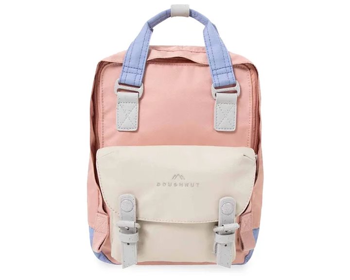 Τσάντα πλάτης Doughnut Macaroon Mini MONET SERIES Pink x Stone