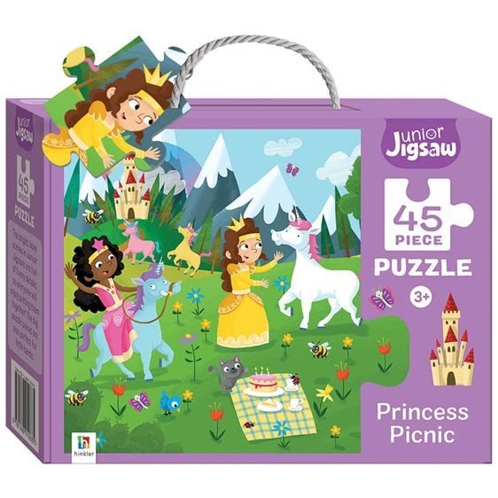 Junior Jigsaw Small 4 in 1 Princess Picnic