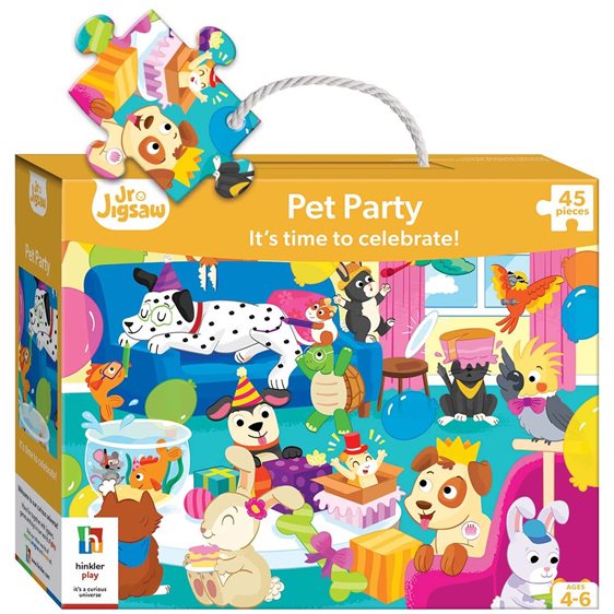 Junior Jigsaw Small Pet Party 45τεμ.