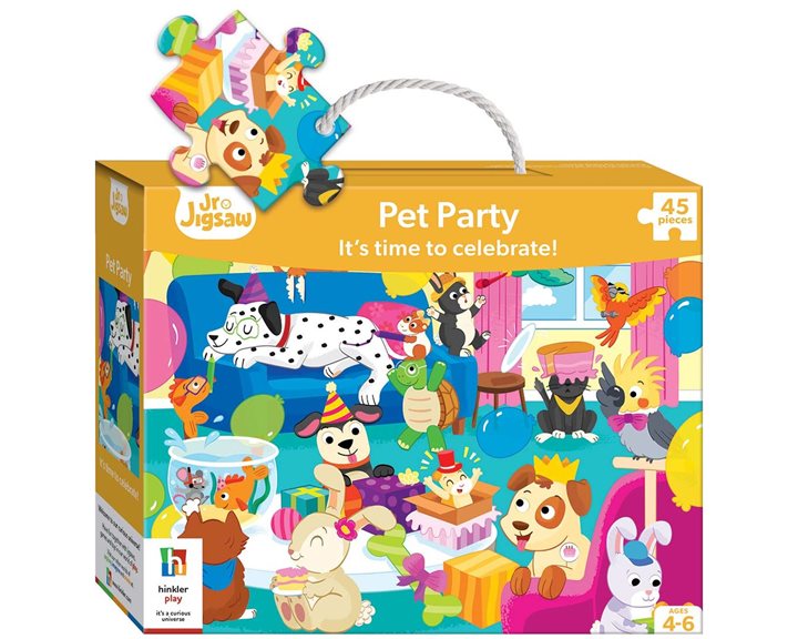 Junior Jigsaw Small Pet Party 45τεμ.