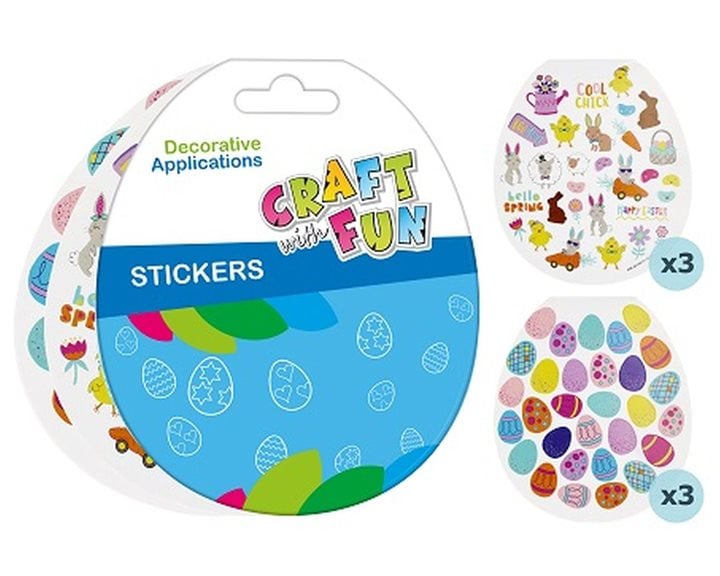 Πασχαλινά Stickers Μπλοκ 6 σελ