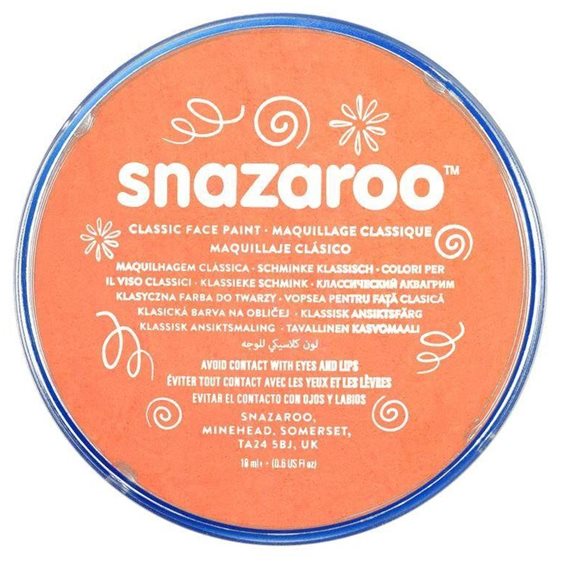 Snazaroo 18 ml Κρέμα Face Painting Classic Apricot