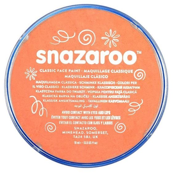 Snazaroo 18ml Κρέμα Face Painting Classic Apricot