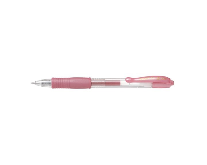 Pilot Στυλό G-2 0.7mm Μεταλλικό Ροζ