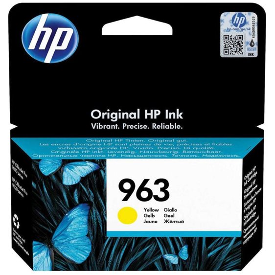 Μελάνι HP No.963 3JA23AE Yellow