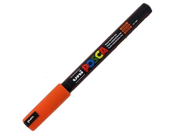Μαρκαδόρος Uni Posca PC-1MR Πορτοκαλί