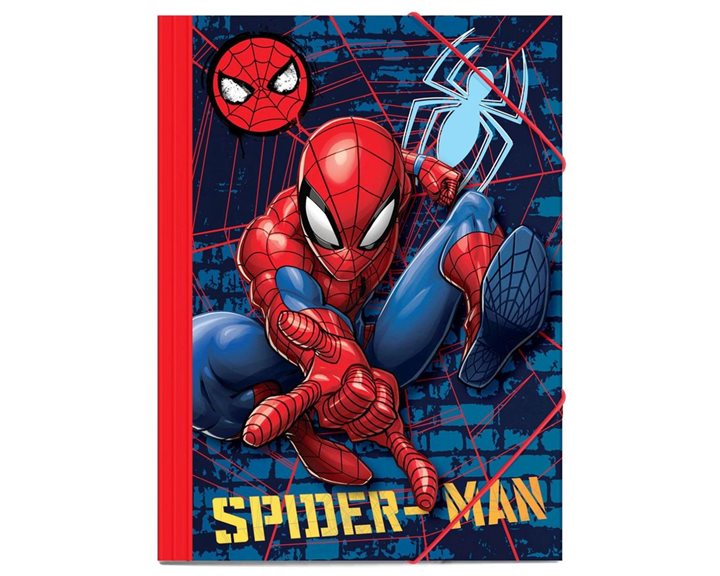 Φάκελος με Λάστιχο Χάρτινος 25χ35 Spiderman