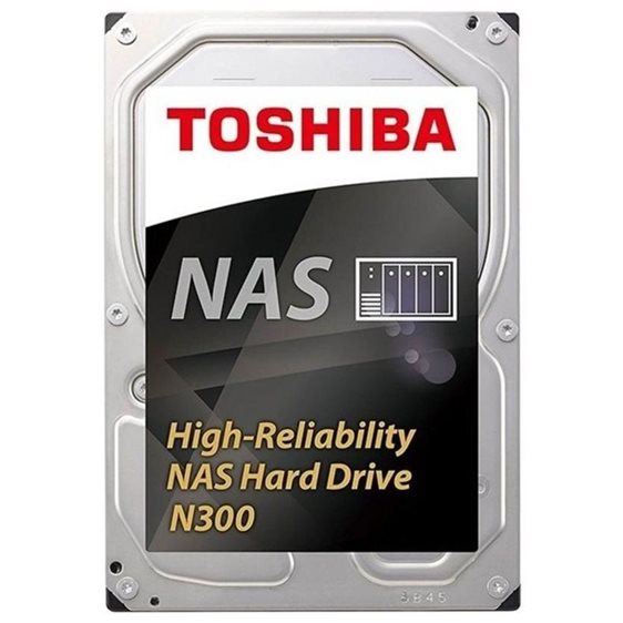 TOSHIBA HDD 3,5   10TB NAS N300 HDWG11AUZSVA, SATA3, 7200 RPM, CACHE 256MB, 3YW. HDWG11AUZSVA