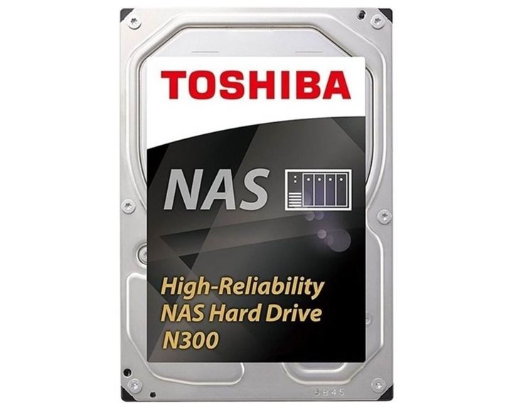 TOSHIBA HDD 3,5   10TB NAS N300 HDWG11AUZSVA, SATA3, 7200 RPM, CACHE 256MB, 3YW. HDWG11AUZSVA