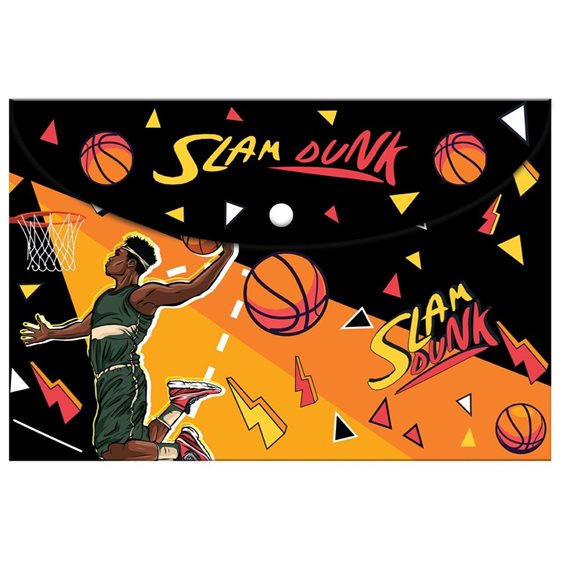 Φάκελος με Κουμπί Α4 Must Basketball