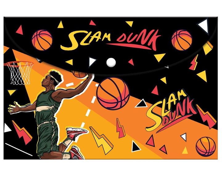 Φάκελος με Κουμπί Α4 Must Basketball