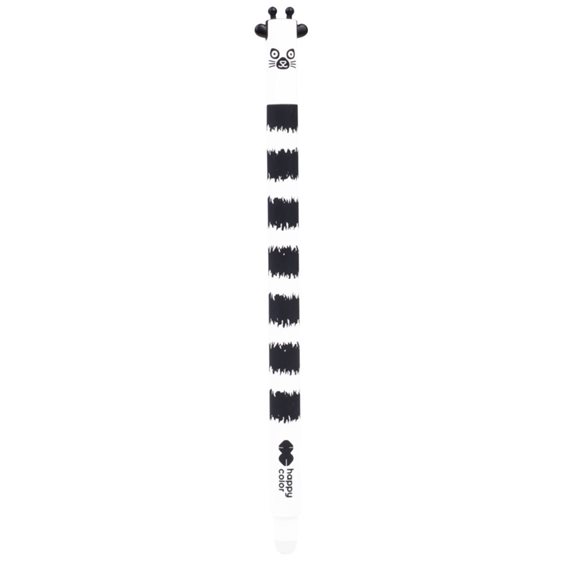Στυλό Erase Gel Happy Color 0.5mm Black & White 017163