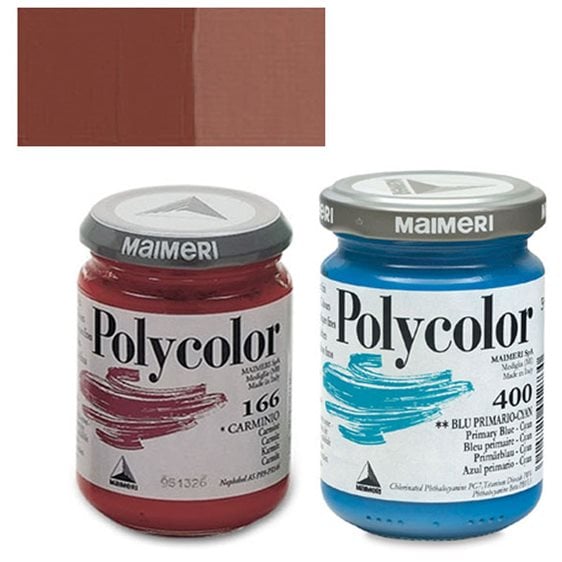Polycolor Acrylic Colour Burnt Sienna 278 140ml