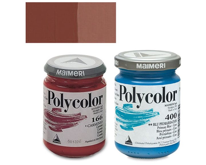 Polycolor Acrylic Colour Burnt Sienna 278 140ml