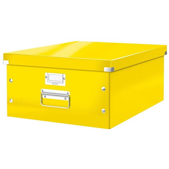 Κουτί Αποθήκευσης Leitz Click & Store 369x482x200 Κίτρινο