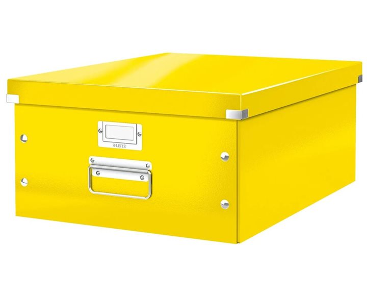 Κουτί Αποθήκευσης Leitz Click & Store 369x482x200 Κίτρινο