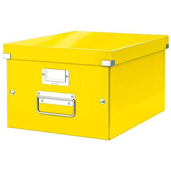 Κουτί Αποθήκευσης Leitz Click & Store 281x370x200 Κίτρινο