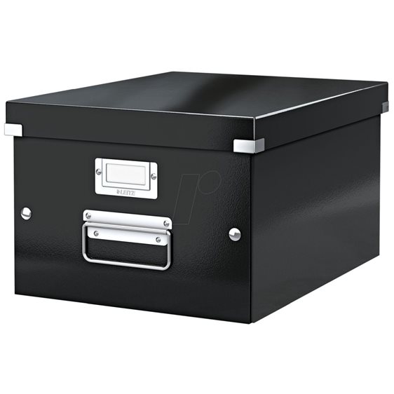 Κουτί Αποθήκευσης Leitz Click & Store 281x370x200 Μαύρο
