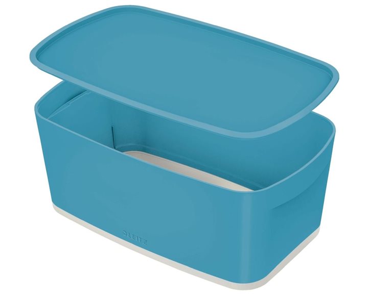 Κουτί Αποθήκευσης Leitz Cosy με καπάκι 31,8x12,8x19,1cm Calm Blue