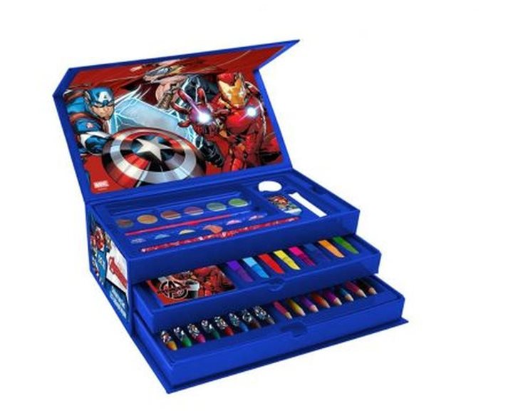Βαλιτσάκι Ζωγραφικής 260x135x60mm Avengers 506083