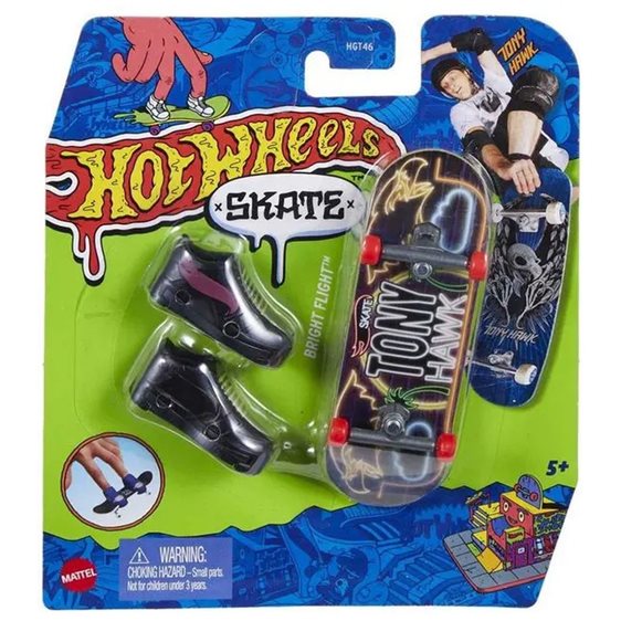 Mattel Hot Wheels Skate και Παπούτσια Bright Flight