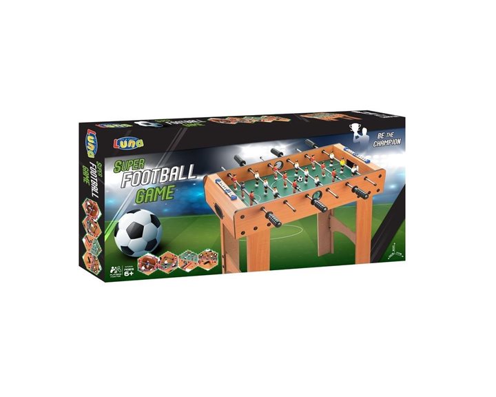 Επιδαπέδιο Ποδοσφαιράκι Ξύλινο Luna 69χ37χ64cm 000621523