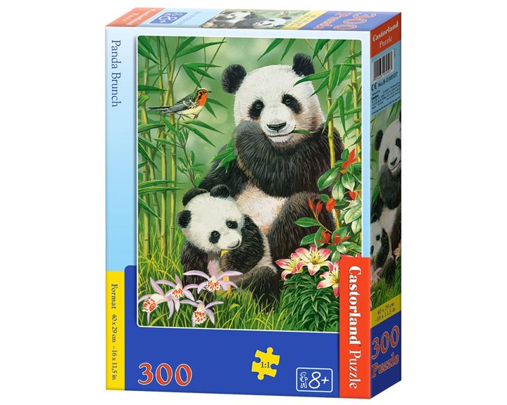 Παζλ Castorland 300τμχ. PANDA BRUNCH