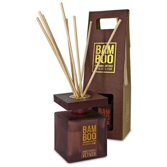Διαχύτης Bamboo Κεχριμπάρι & Βετιβερ 80ml