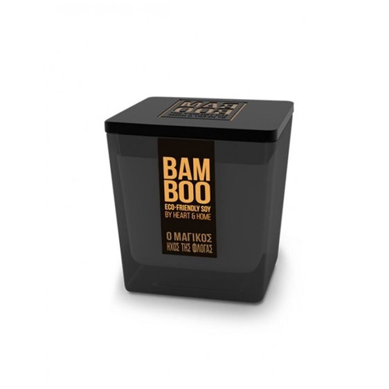 Κερί Αρωματικό Bamboo Ο Μαγικός Ηχος Της Φλόγας 210g