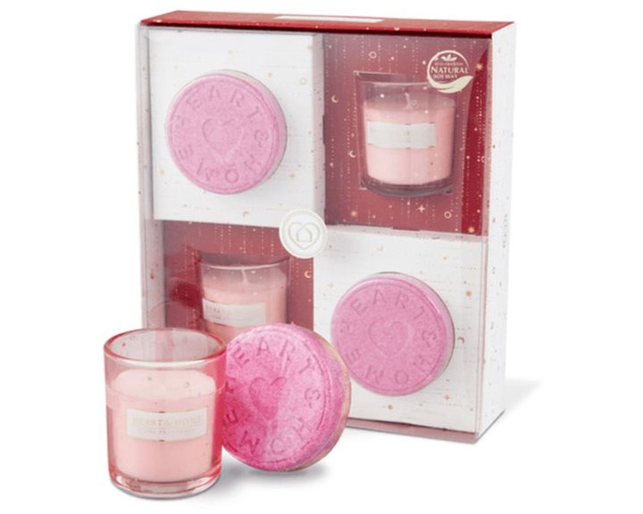 Σετ Δώρου Κεριά 2τμχ 45g Guardian Angel & Bath Bombs 65g 2τμχ