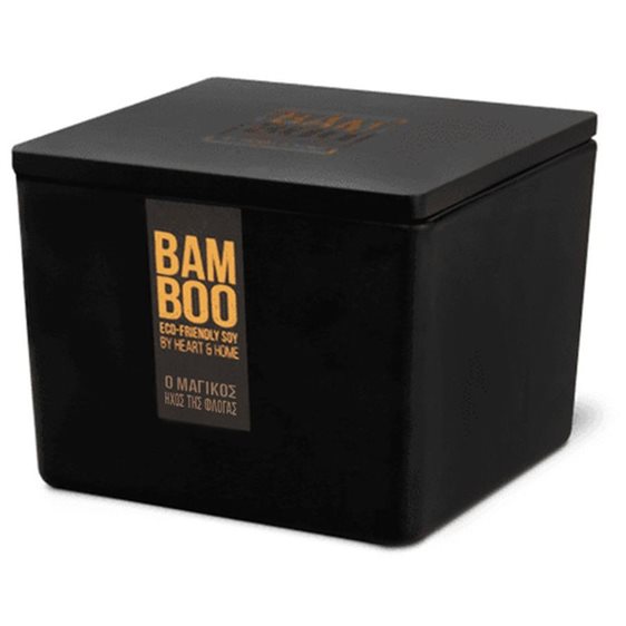 Κερί Αρωματικό BAMBOO 320g Ο ΜΑΓΙΚΟΣ ΤΗΣ ΦΛΟΓΑΣ